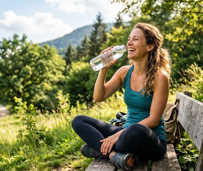 Zdravá středomořská snídaně s čerstvou zeleninou, olivovým olejem a celozrnným pečivem